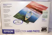 Epson Perfection 4490 Photo Color Scanner, Design, Photography. NEW IN BOX!!!
