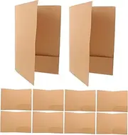 DIYEAH Document Folders Bag Paper File Pockets Large Capacity Paper Pouches for Reports A4 Size Portfolio Folder