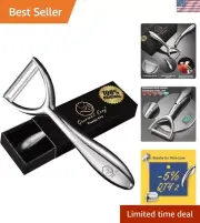 Ultra Sharp Y Peeler – Rust-Free Steel with Gift-Ready Packaging for Kitchen
