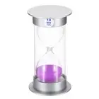 10 Minute Sand Timer, Sandy Clock Count Down Sand Glass, Purple Sands