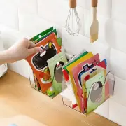 Kitchen Organization Rack Wall-mounted Spice Detachable Wall Mount Bag Holder
