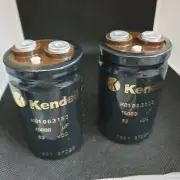 4PCS NEW KENDEIL K01 15000UF 63V CAPS AUDIO QUAD303 QUAD 405 UPGRADE NAIM AMP !