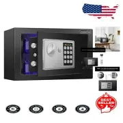 High-Security Electronic Key Safe with Sensor Light - Perfect for Business