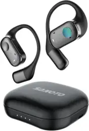 SANOTO Open Ear Headphones Bluetooth 5.3, Open Ear Buds Wireless Bluetooth Earb