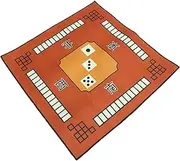 ORFOFE 1pc Mahjong Table Cover Thickened Soundproof Square Gaming Mat for Domino Poker Games Multi Use Tabletop Cover Water Resistant Non Slip Design for Home Use