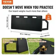 Soccer Rebounder Board 100x40cm Portable Soccer Wall with 2 Angles Rebound Foldable HDPE Kickback Rebound Board Soccer Training Equipment