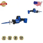 Powerful 24V Brushless Reciprocating Saw with LED Light & Variable Speed Trigger