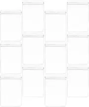 CIYODO 100Pcs Clear Jewelry Bags Self Seal Zipper Pouches for Rings Earrings Storage Transparent Design for Easy Access for Small Business and Personal Use