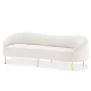Prima 3 Seater Velvet Sofa