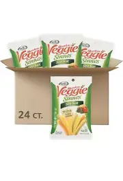 Sensible Portions Garden Veggie Straws, Sea Salt, Snack Size, 1 Oz (Pack of 24)