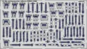 Eduard 53087 1/200 Ship- WWII Kriegsmarine Officers for TSM (Painted Self Adhesi