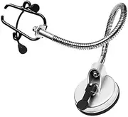 [WOONEKY] Stainless Steel Hair Dryer Holder Hands Rotating Stand Suction Cup Storage Rack