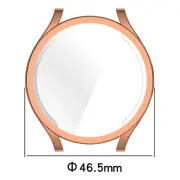 Protective Case Electroplated TPU Protective Case fit for Samsung Galaxy Watch 6