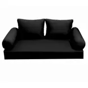 *COVER ONLY*-Style 1 Daybed Mattress Bolster Pillow Covers Knife Edge Full-AD109