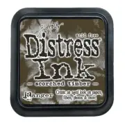 Tim Holtz Distress Ink Pad - Scorched Timber TIM83443