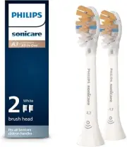 Philips Sonicare A3 Premium All-in-One, Genuine Replacement Toothbrush Heads, Wh