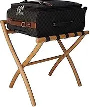 Luggage Rack,Portable Travel Suitcase Shoe Storage Holder,X-Shape Folding,Holds Up to 88 Lb,for Guest Room Bedroom Hotel,Space Saving