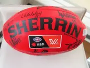 AFLW Hand Signed by all Adelaide Crows Sherrin Football 2023 Season