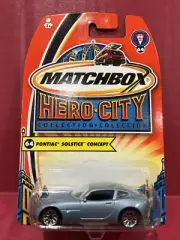 Matchbox Hero City Collection (2003) Pontiac Solstice Concept #64