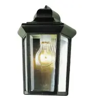 Trans Globe Lighting 4483-BK Rendell Outdoor Wall Light Black