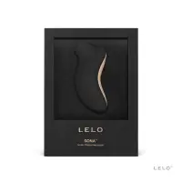 在飛比找momo購物網優惠-【LELO】SONA索娜 首款聲波吮吸式按摩器 黑色