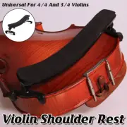 Adjustable Violin Shoulder Rest for 3/4 4/4 Size Fiddle Comfort Support Pad AU