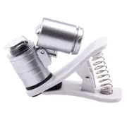 60X Zoom Digital Mobile Phone Microscope Magnifier With Led Light and Clip For Galaxy Note Iphone