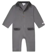 [Donsje] Donsje Baby Alane cotton onesie M 18-24 grey