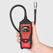 YICUAA Handheld Gas Leak Detector Gas Detector RV Propane Gas Detector LCD CO Meter 50～1000ppm Analyzer Flammable Natural Gas Acetone Propane Benzene Ethanol Gasoline Methane Carbon Monoxide Tester