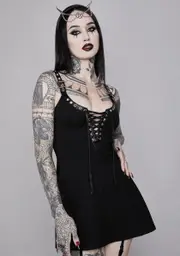 [Widow] Mortal Maven Mini Dress