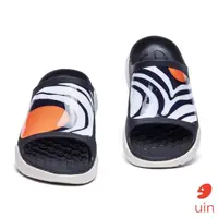 在飛比找momo購物網優惠-【uin】西班牙原創設計 男鞋 拖鞋 橙光彩繪男休閒鞋M11