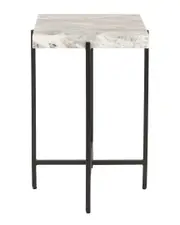 Safavieh Tenzin Stone Top Accent Table