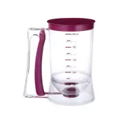 Maker Separator Crepe Bottle Pancake Pourer Dispensing Funnel Mixer Dispenser