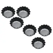 6 Pcs Sturdy Baking DIY Mold Iron Bake for Making Cake Tools Oven Trays