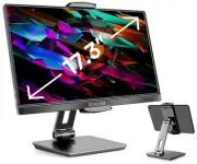 Tablet Stand, Adjustable 360° Swivel Bracket, 180° Tiltable Clamp,Foldable Ta...