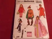 BUTTERICK #BP184 / B4319-CHILDS (1 HR) ROBIN HOOD - PRINCESS PATTERN SM-XL FF
