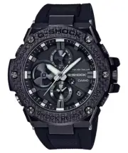 Casio G-Shock Analog Black Resin Watch GSTB100X-1A