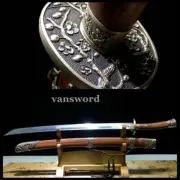 Handforge Folded Steel Chinese Qing Dyansty Dao Full Tang Original Sword Sharp.