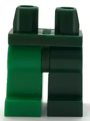 Lego New Green and Dark Green Minifigure Legs Pants Piece