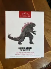 2024 Hallmark Godzilla-Kong The New Empire The Fearsome Godzilla Ornament New!!