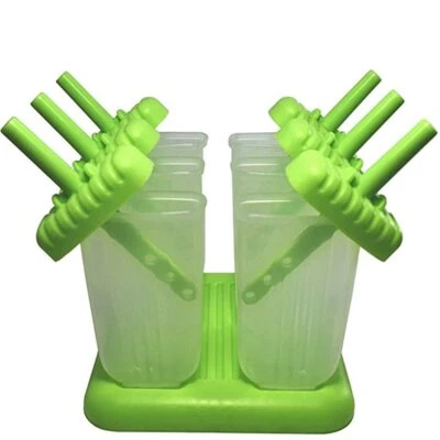 Popsicle Ice Pop Maker Molds 6 Ice Popsicles Mold Ice Pops Holders Makers