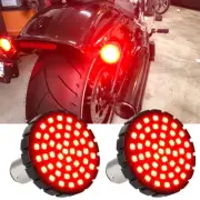 1157 LED Brake Rear Turn Signal Blinker RED Light For Harley Breakout 114 Fatboy