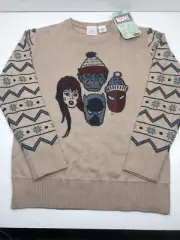 Marvel Sweater Boys M Christmas Holiday Spider-Man Hulk Black Panther - New