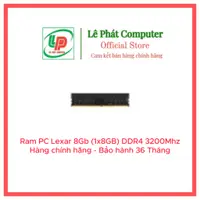 在飛比找蝦皮購物優惠-Lexar 8Gb PC 內存 (1x8GB) DVD4 3