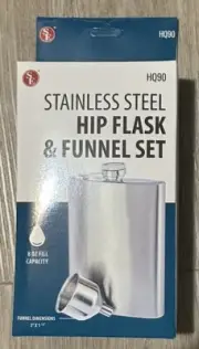 SE Stainless steel Hip Flask - HQ90 -8 oz