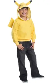 Pikachu Hoodie Pokemon Child Costume