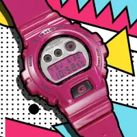 在飛比找momo購物網優惠-【CASIO 卡西歐】G-SHOCK 經典復刻 鮮豔色彩 電