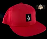 New Volcom Square Cayenne Snapback Mens Cap Hat