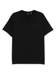 [Moose Knuckles] logo-patch T-shirt S Black