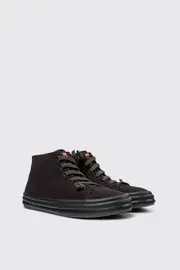 Hoops Black textile sneakers for women